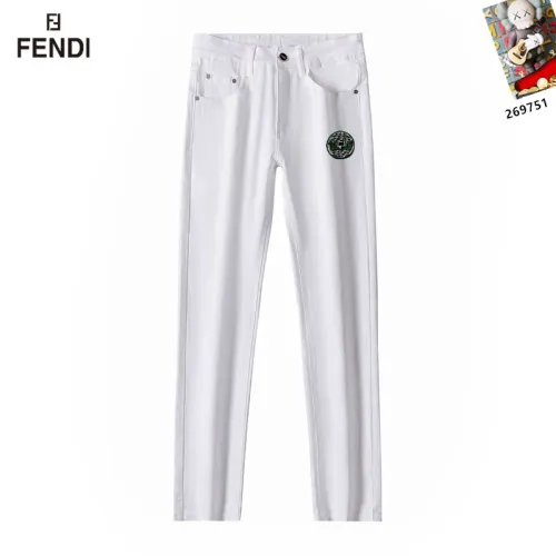 Replica Fendi Jeans For Men #1427505 $48.00 USD for Wholesale