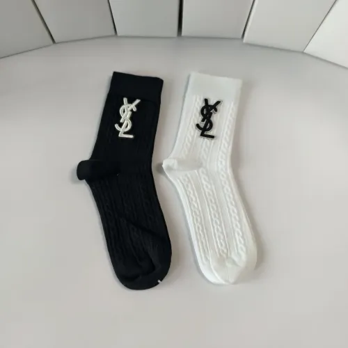 Replica Yves Saint Laurent YSL Socks #1427938 $29.00 USD for Wholesale