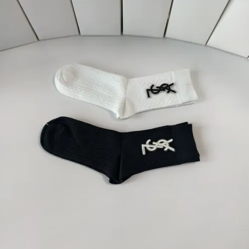 Replica Yves Saint Laurent YSL Socks #1427938 $29.00 USD for Wholesale