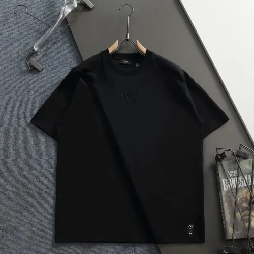 Cheap Fendi T-Shirts Short Sleeved For Unisex #1428137, $$36.00 USD On Fendi T-Shirts