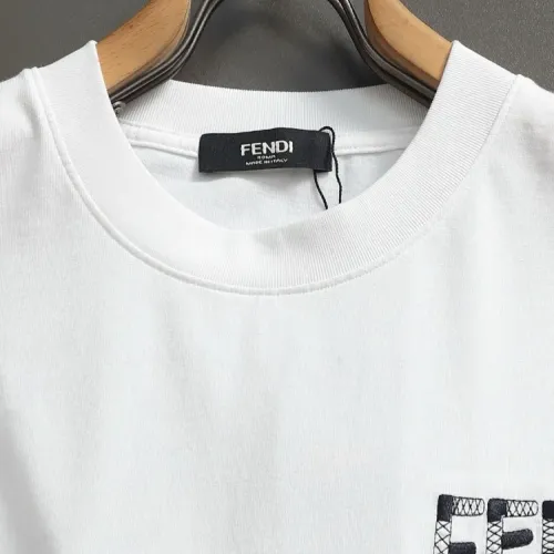 Replica Fendi T-Shirts Short Sleeved For Unisex #1428143 $41.00 USD for Wholesale