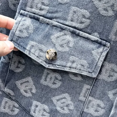 Replica Dolce & Gabbana D&G Tracksuits Short Sleeved For Men #1428338 $68.00 USD for Wholesale