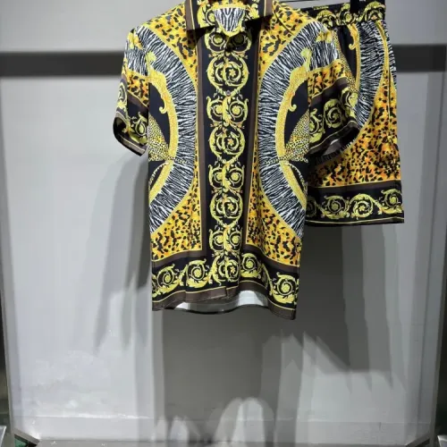 Cheap Versace Tracksuits Short Sleeved For Unisex #1428345, $$60.00 USD On Versace Tracksuits