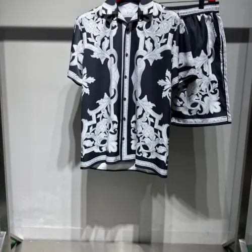 Cheap Versace Tracksuits Short Sleeved For Unisex #1428362, $$60.00 USD On Versace Tracksuits