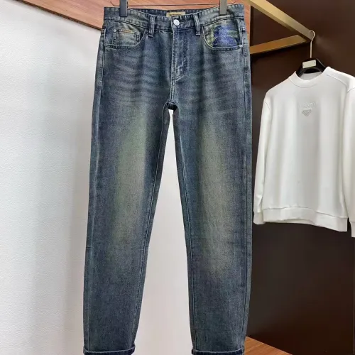 Replica Burberry Jeans For Men #1428581 $48.00 USD for Wholesale