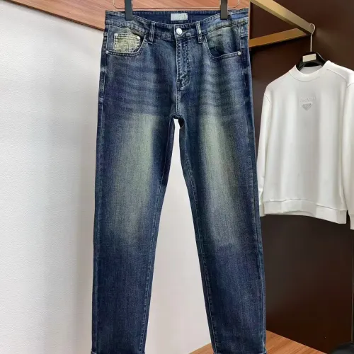 Replica Christian Dior Jeans For Men #1428582 $48.00 USD for Wholesale