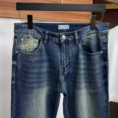 Replica Christian Dior Jeans For Men #1428582 $48.00 USD for Wholesale