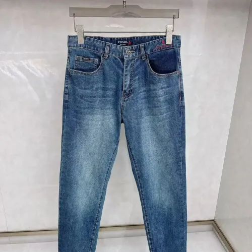 Replica Prada Jeans For Men #1428587 $48.00 USD for Wholesale