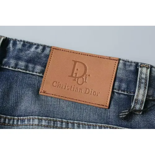 Replica Christian Dior Jeans For Men #1428603 $45.00 USD for Wholesale