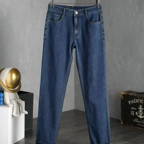 Replica Prada Jeans For Men #1428605 $45.00 USD for Wholesale
