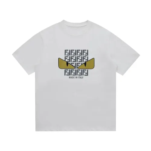 Cheap Fendi T-Shirts Short Sleeved For Unisex #1428630, $$39.00 USD On Fendi T-Shirts