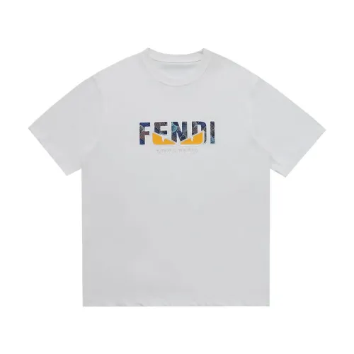 Cheap Fendi T-Shirts Short Sleeved For Unisex #1428633, $$39.00 USD On Fendi T-Shirts
