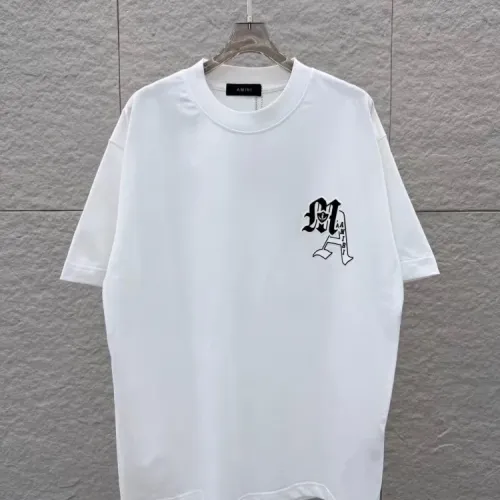 Replica Amiri T-Shirts Short Sleeved For Unisex #1428673 $38.00 USD for Wholesale