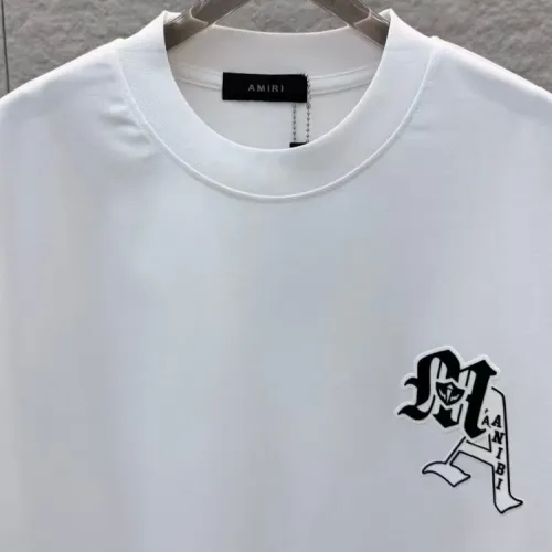 Replica Amiri T-Shirts Short Sleeved For Unisex #1428673 $38.00 USD for Wholesale