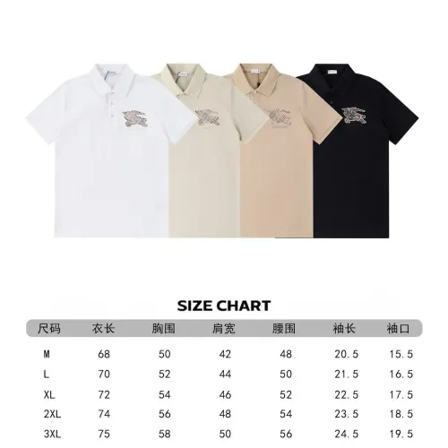 Replica Burberry T-Shirts Short Sleeved For Men #1428693 $39.00 USD for Wholesale