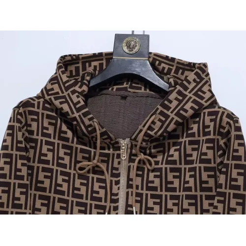 Replica Fendi Tracksuits Long Sleeved For Men #1428760 $92.00 USD for Wholesale