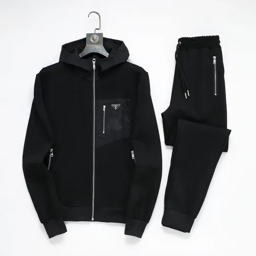 Cheap Prada Tracksuits Long Sleeved For Men #1428788, $$92.00 USD On Prada Tracksuits