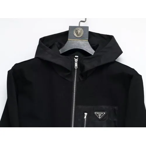 Replica Prada Tracksuits Long Sleeved For Men #1428788 $92.00 USD for Wholesale