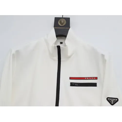 Replica Prada Tracksuits Long Sleeved For Men #1428790 $92.00 USD for Wholesale