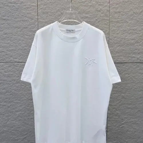 Replica Christian Dior T-Shirts Short Sleeved For Unisex #1428792 $40.00 USD for Wholesale