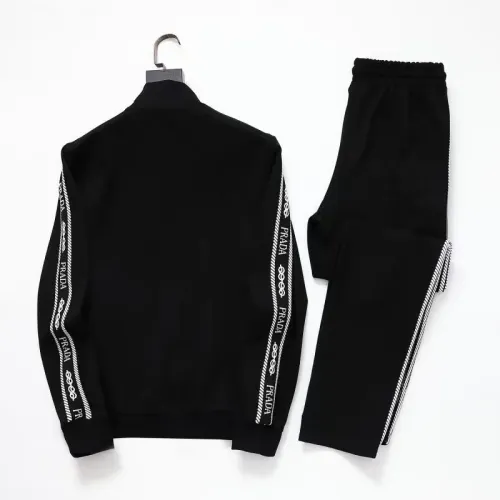 Replica Prada Tracksuits Long Sleeved For Men #1428800 $92.00 USD for Wholesale