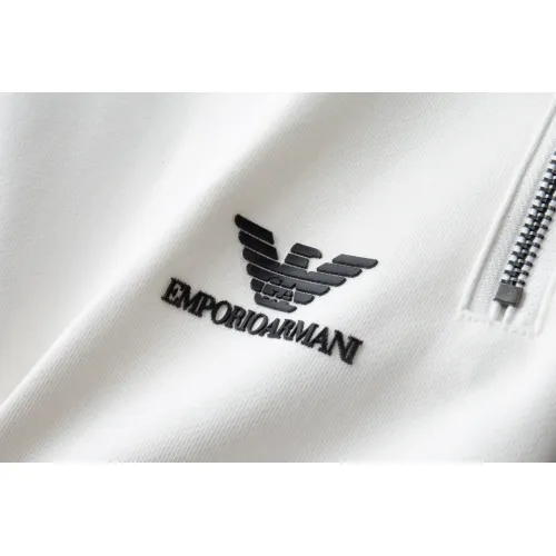 Replica Armani Tracksuits Long Sleeved For Men #1428822 $85.00 USD for Wholesale