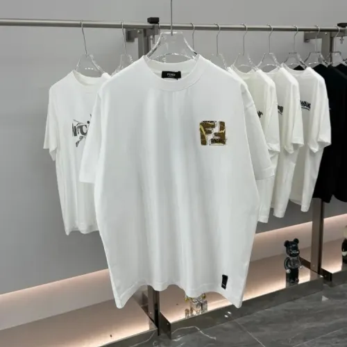 Cheap Fendi T-Shirts Short Sleeved For Unisex #1428829, $$41.00 USD On Fendi T-Shirts