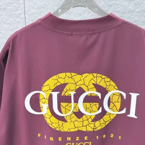 Replica Gucci T-Shirts Short Sleeved For Unisex #1428852 $38.00 USD for Wholesale