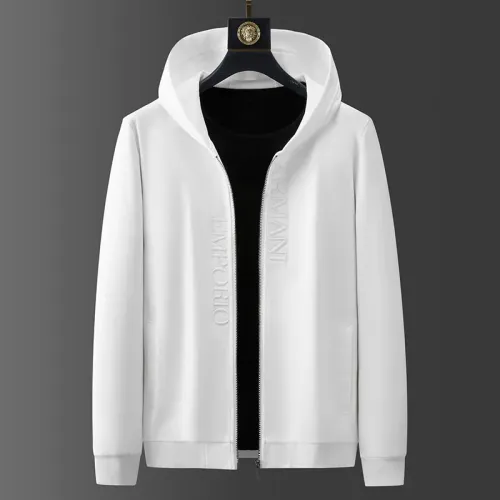 Replica Armani Tracksuits Long Sleeved For Men #1428869 $85.00 USD for Wholesale