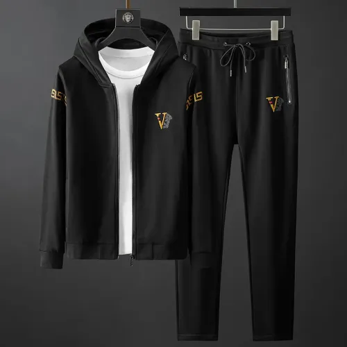 Cheap Versace Tracksuits Long Sleeved For Men #1428904, $$85.00 USD On Versace Tracksuits