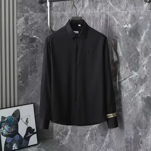Replica Burberry Shirts Long Sleeved For Men #1428940 $40.00 USD for Wholesale