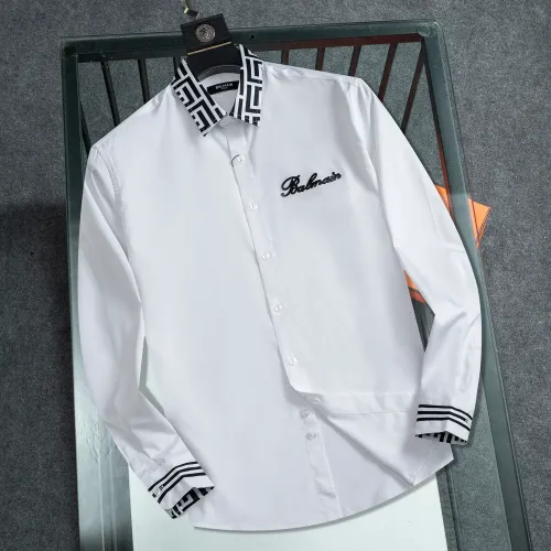 Cheap Balmain Shirts Long Sleeved For Men #1428958, $$48.00 USD On Balmain Shirts