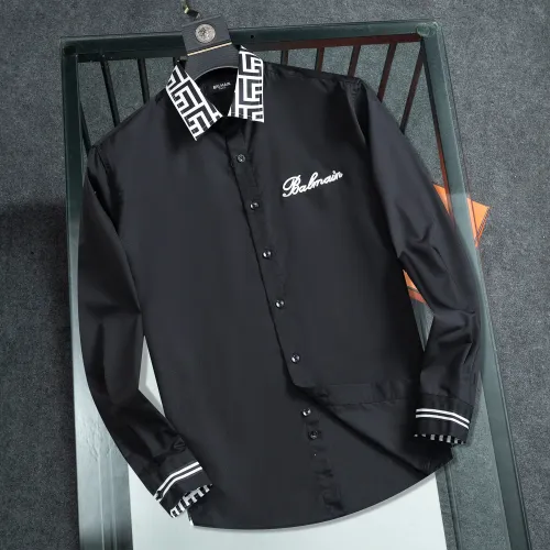 Cheap Balmain Shirts Long Sleeved For Men #1428959, $$48.00 USD On Balmain Shirts
