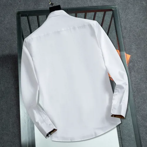 Replica Burberry Shirts Long Sleeved For Men #1428960 $48.00 USD for Wholesale