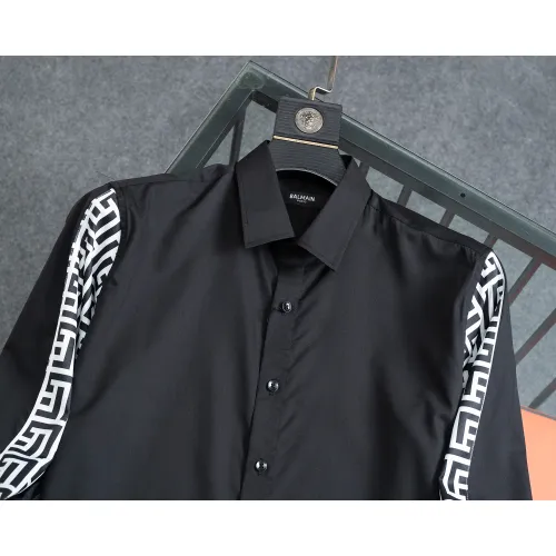 Replica Burberry Shirts Long Sleeved For Men #1428963 $48.00 USD for Wholesale