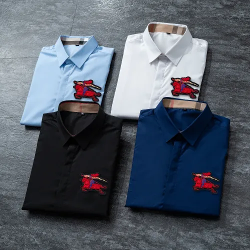 Replica Burberry Shirts Long Sleeved For Men #1428978 $40.00 USD for Wholesale