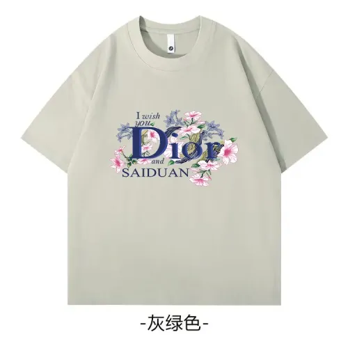 Cheap Christian Dior T-Shirts Short Sleeved For Unisex #1429050, $$34.00 USD On Christian Dior T-Shirts