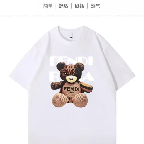 Cheap Fendi T-Shirts Short Sleeved For Unisex #1429065, $$34.00 USD On Fendi T-Shirts