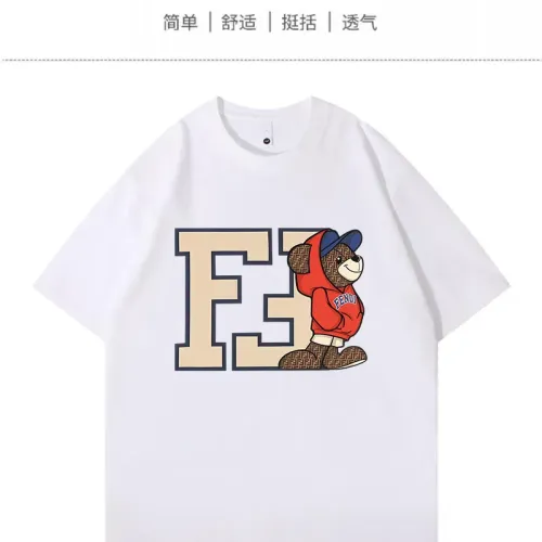 Cheap Fendi T-Shirts Short Sleeved For Unisex #1429071, $$34.00 USD On Fendi T-Shirts
