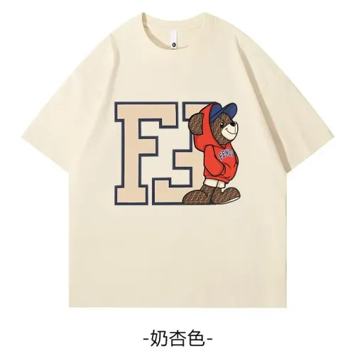 Cheap Fendi T-Shirts Short Sleeved For Unisex #1429072, $$34.00 USD On Fendi T-Shirts