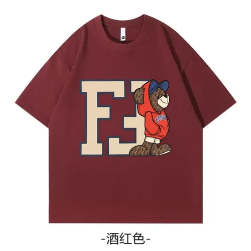 Cheap Fendi T-Shirts Short Sleeved For Unisex #1429075, $$34.00 USD On Fendi T-Shirts