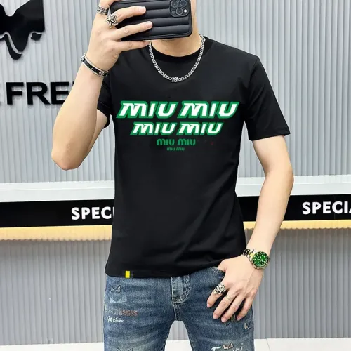 Cheap MIU MIU T-Shirts Short Sleeved For Men #1429240, $$40.00 USD On MIU MIU T-Shirts