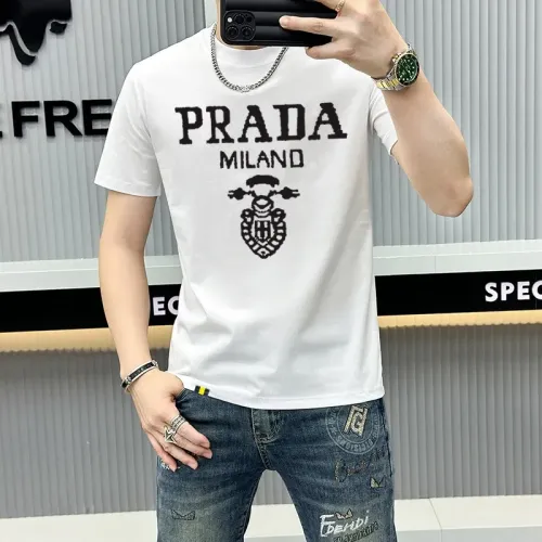 Cheap Prada T-Shirts Short Sleeved For Men #1429257, $$40.00 USD On Prada T-Shirts