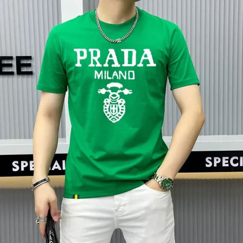 Cheap Prada T-Shirts Short Sleeved For Men #1429260, $$40.00 USD On Prada T-Shirts