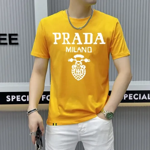 Cheap Prada T-Shirts Short Sleeved For Men #1429261, $$40.00 USD On Prada T-Shirts