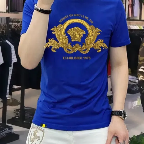 Cheap Versace T-Shirts Short Sleeved For Men #1429265, $$40.00 USD On Versace T-Shirts