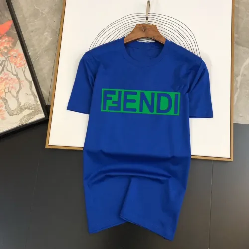 Cheap Fendi T-Shirts Short Sleeved For Men #1429292, $$40.00 USD On Fendi T-Shirts