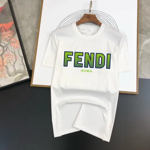 Cheap Fendi T-Shirts Short Sleeved For Men #1429304, $$40.00 USD On Fendi T-Shirts