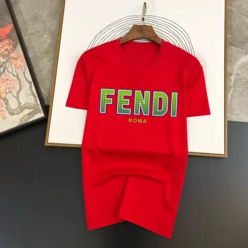 Cheap Fendi T-Shirts Short Sleeved For Men #1429307, $$40.00 USD On Fendi T-Shirts