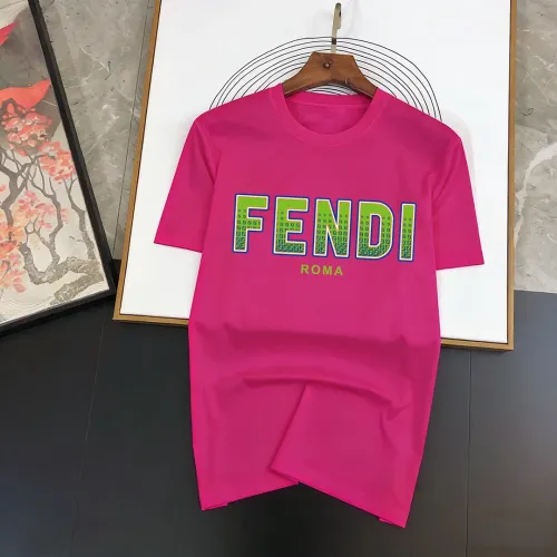 Cheap Fendi T-Shirts Short Sleeved For Men #1429308, $$40.00 USD On Fendi T-Shirts